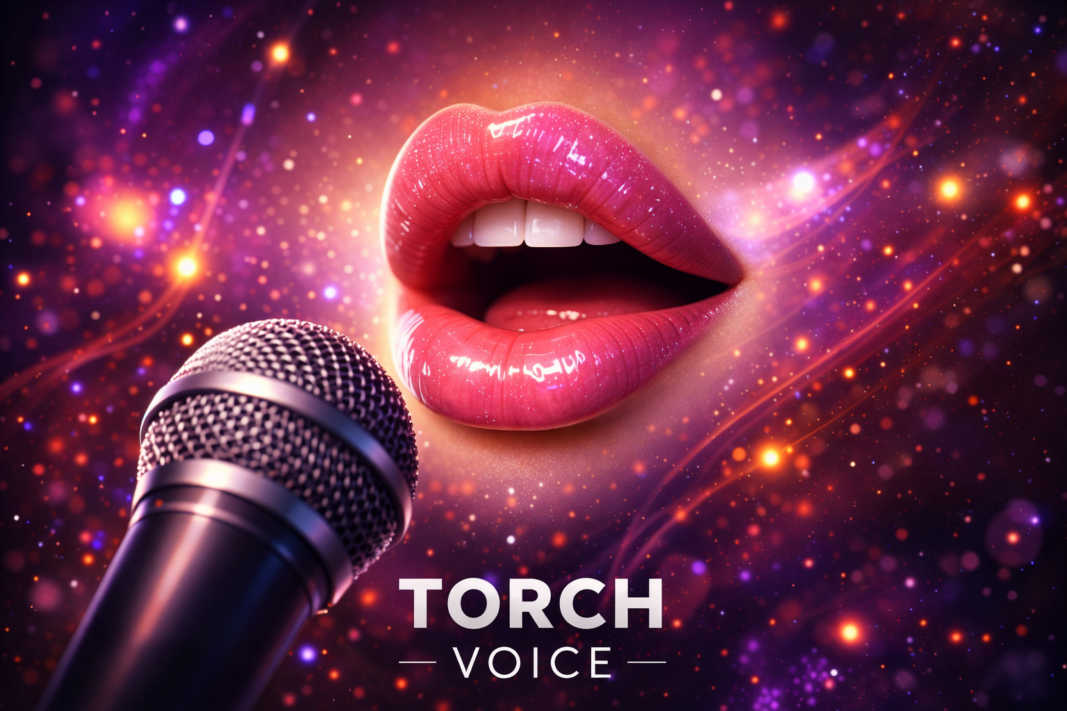 TORCH-branded vocal sound-design artwork.